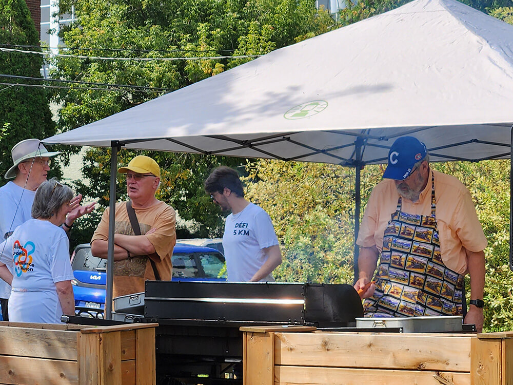 BBQ at the 2023 Défi 5 KM