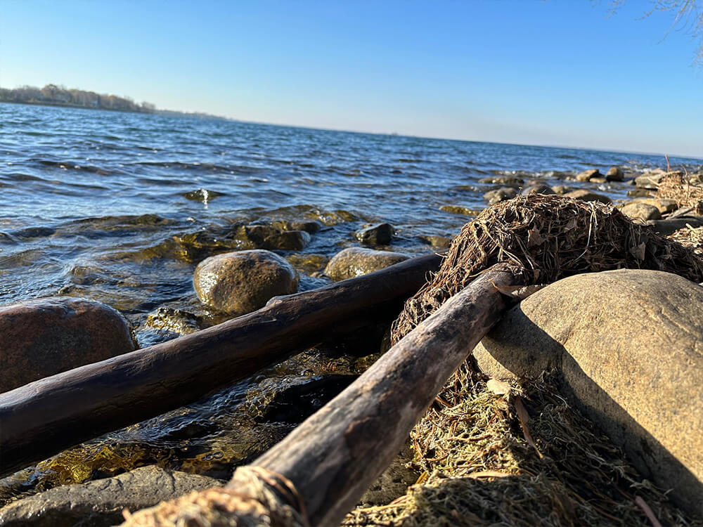 Waterfront view at the Manoir d'youville